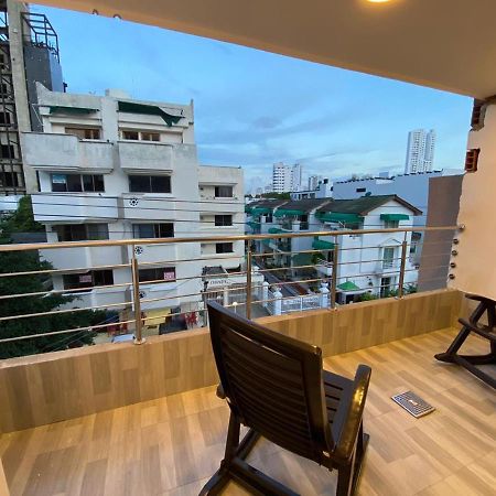Aparta Estudio En El Edificio Bahia 79 Apartasuites Cartagena Bagian luar foto