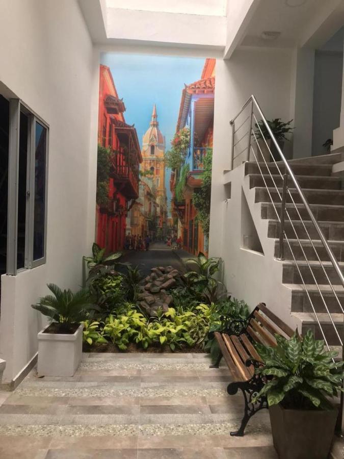 Aparta Estudio En El Edificio Bahia 79 Apartasuites Cartagena Bagian luar foto